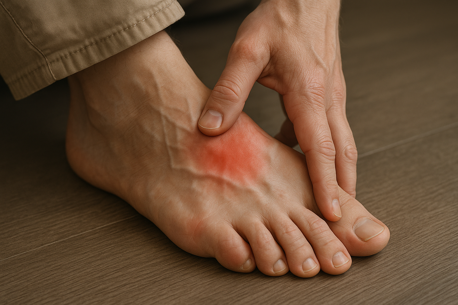 Ondt ovenpå foden: Almindelige årsager og muligheder for lindring